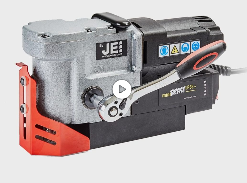 LP35+เครื่องเจาะสว่านไฟฟ้าฐานแม่เหล็ก Magnetic Core Drilling Machine 