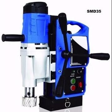 เครื่องเจาะสว่านแท่นฐานแม่เหล็ก SMD35B Magnetic Core Drilling Machine